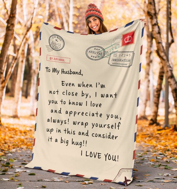 A Letter To My Husband Blanket BS275 - Image 3